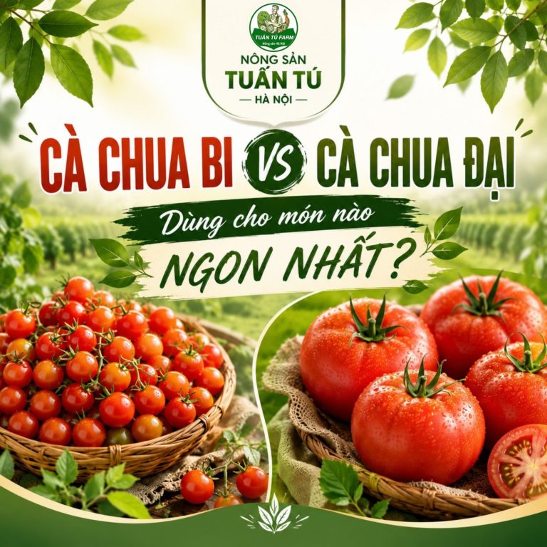 Cà Chua Bi Vs Cà Chua Đại: Dùng Cho Món Nào Ngon Nhất?