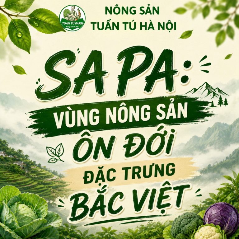 Vùng Nông Sản Sa Pa Ôn Đới Đặc Trưng Bắc Việt