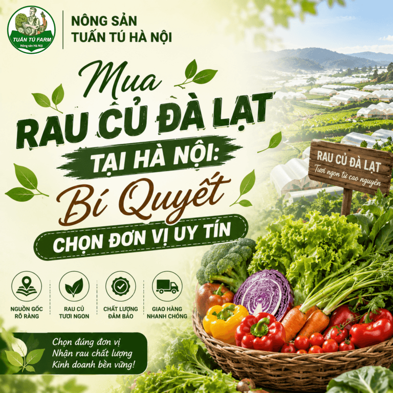 Rau Đà Lạt Tại Hà Nội: Bí Quyết Chọn Nhà Cung Cấp Uy Tín