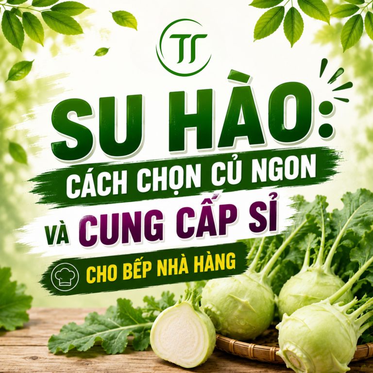 Su Hào: Cách Chọn Củ Ngon Và Cung Cấp Sỉ Cho Bếp Nhà Hàng