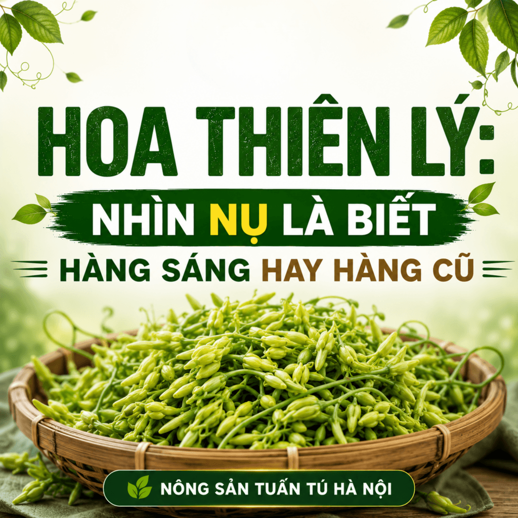 Giá hoa thiên lý hôm nay