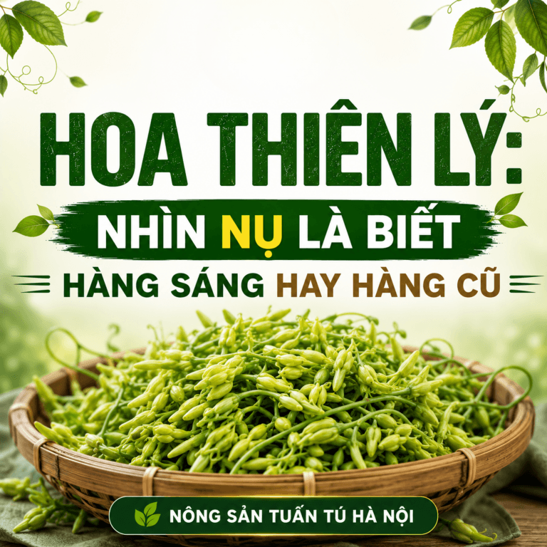 Hoa Thiên Lý: Nhìn Nụ Là Biết Hàng Sáng Hay Hàng Cũ