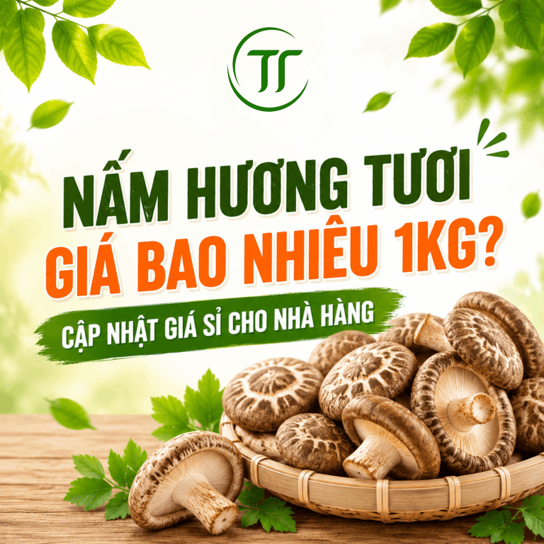 Nấm Hương Tươi Giá Bao Nhiêu 1kg? Cập Nhật Giá Sỉ Cho Nhà Hàng