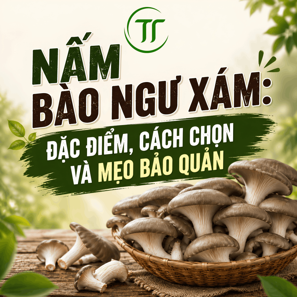 Nấm Bào Ngư Xám: Đặc Điểm, Cách Chọn Và Mẹo Bảo Quản
