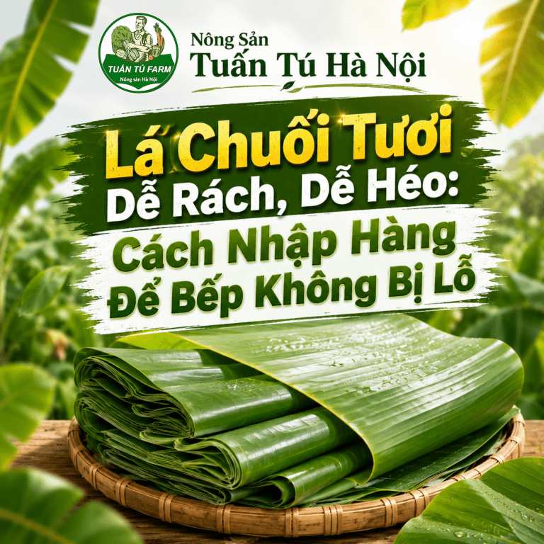 Mua Lá Chuối Tươi Sỉ Cho Nhà Hàng