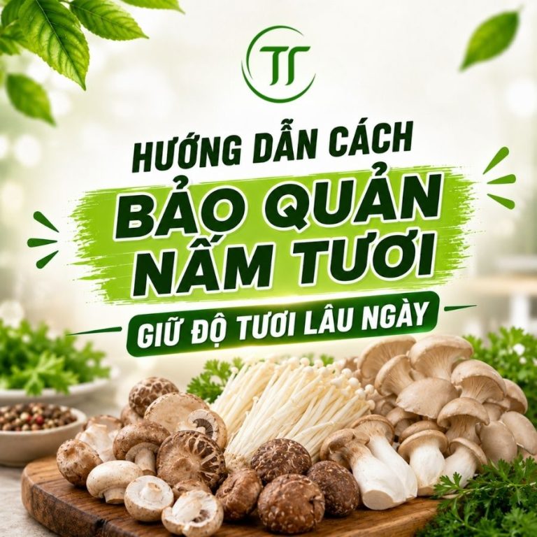 Hướng Dẫn Cách Bảo Quản Nấm Tươi Giữ Độ Tươi Lâu Ngày