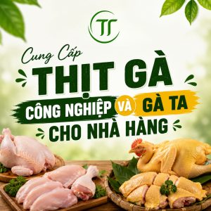 Cung Cấp Thịt Gà Công Nghiệp Và Gà Ta Cho Nhà Hàng