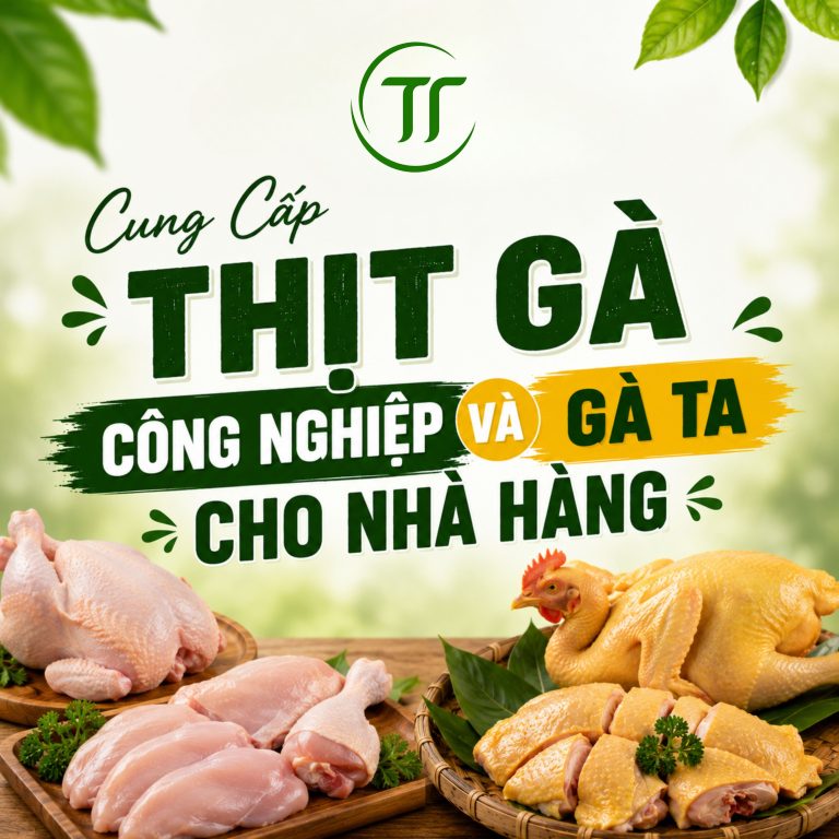 Cung Cấp Thịt Gà Công Nghiệp Và Gà Ta Cho Nhà Hàng