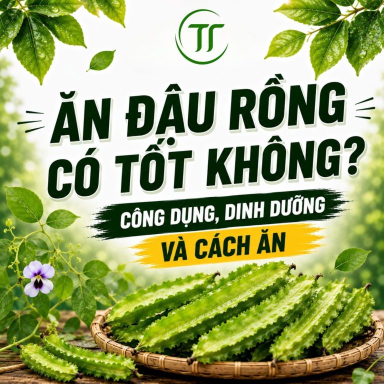 Ăn Đậu Rồng Có Tốt Không? Công Dụng, Dinh Dưỡng Và Cách Ăn